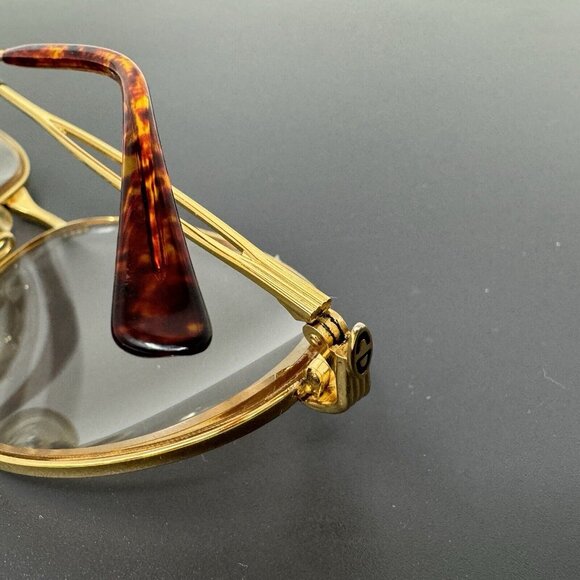 Christian Dior Eyeglasses 2863 41 Gold & Tortoise Red 56 []16-140 - Picture 12 of 16